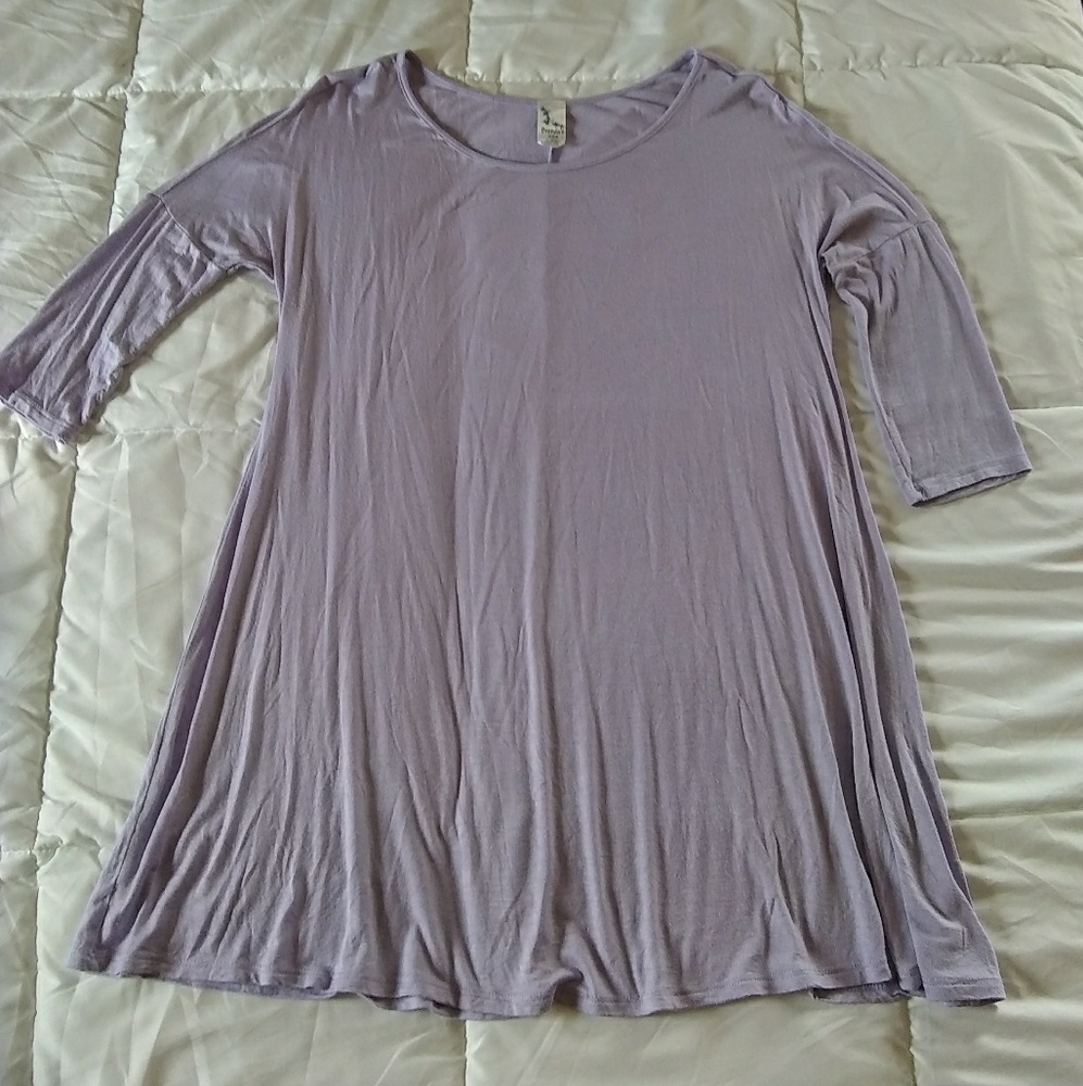 (5/$20) Lavendar purple tunic